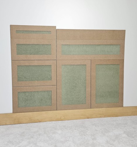 18mm shaker kitchen - kitchen, cabinet