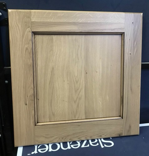 Short 600mm oak shaker kitchen - oak,
