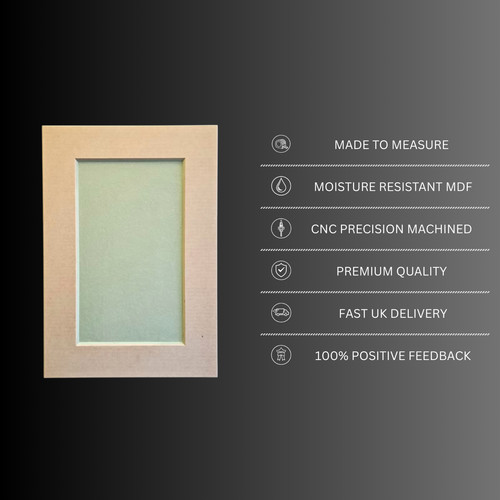 Mdf replacement bevel shaker - mdf,