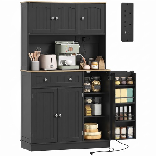 Homcom pantry storage cabinet - homcom,