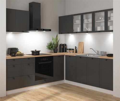 Corner kitchen cabinets set - cabinets, 11
