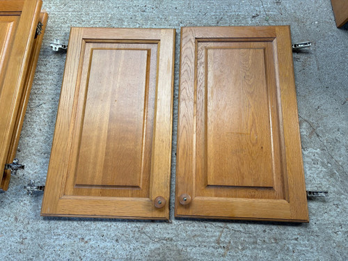 Oak kitchen cabinet - kitchen, doors