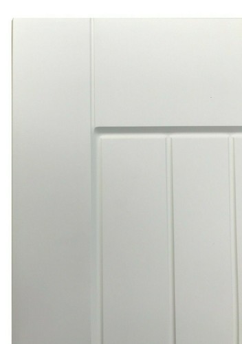 Matt ivory shaker kitchen - ivory,